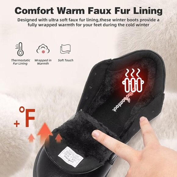 Men’s Orthopedic Diabetic Leather Mid Boots Wide Toe Box Arch Support 9.5W NWT - Picture 4 of 6